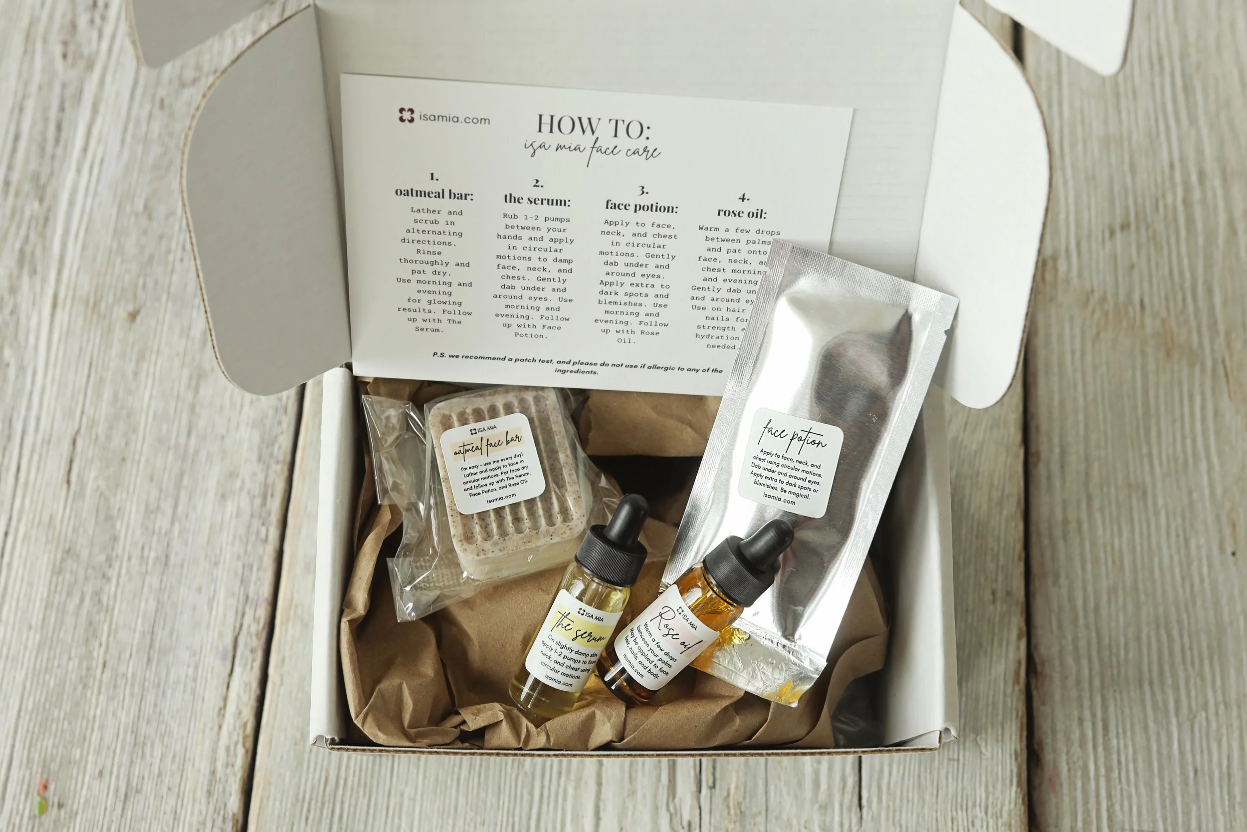 Trial Face Care Kit — Isa Mia Products
